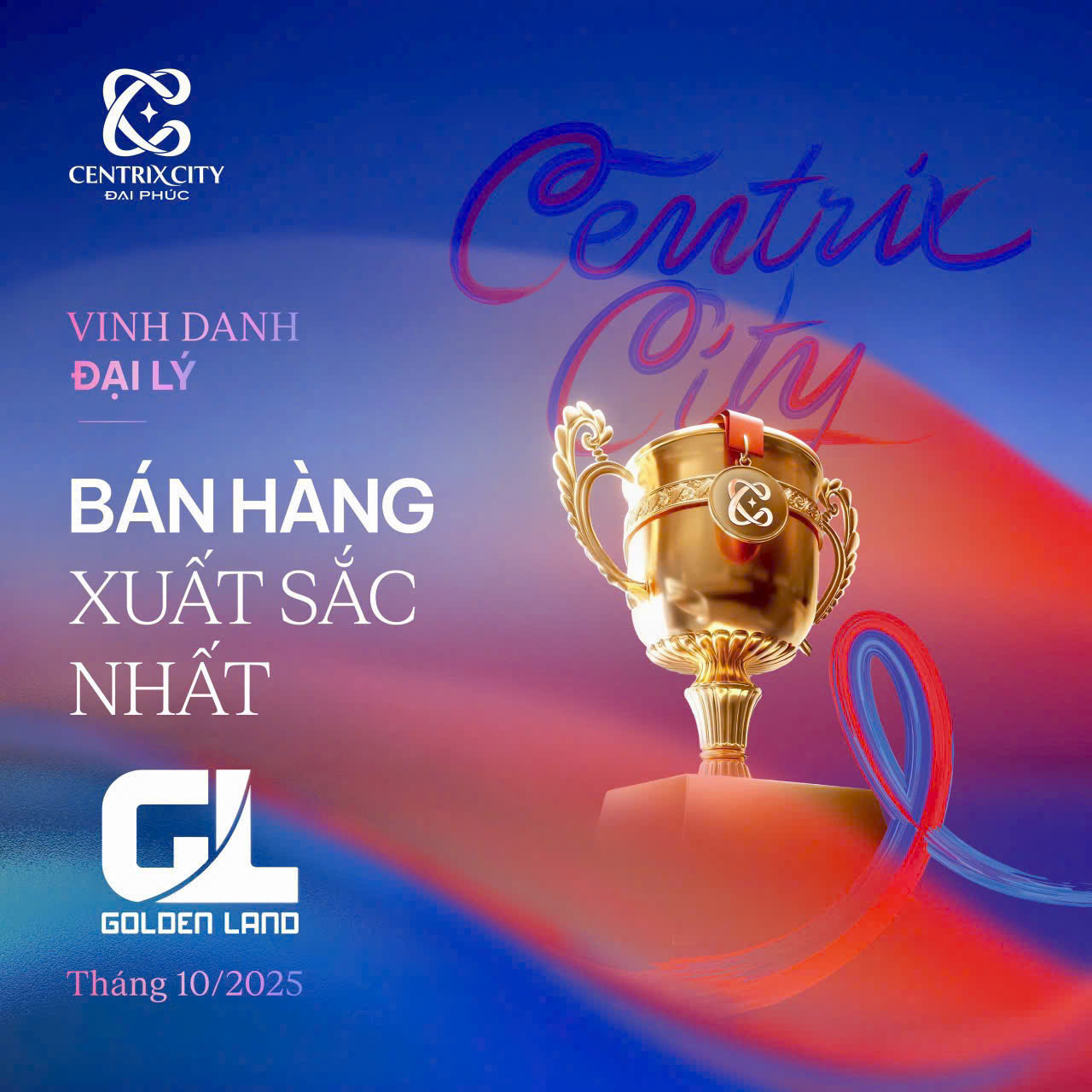 Golden Land nhận chứng nhận đại lý phân phối dự án Square City